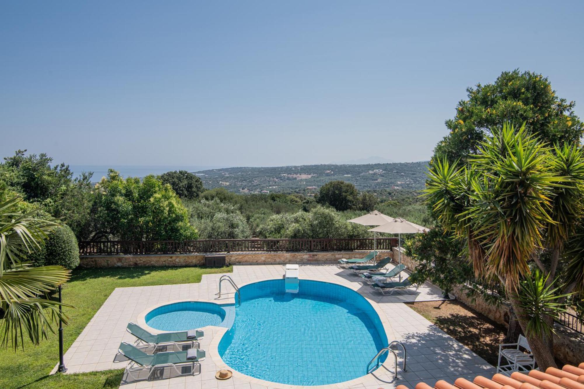 Gerani Villas Rethymno  Bagian luar foto