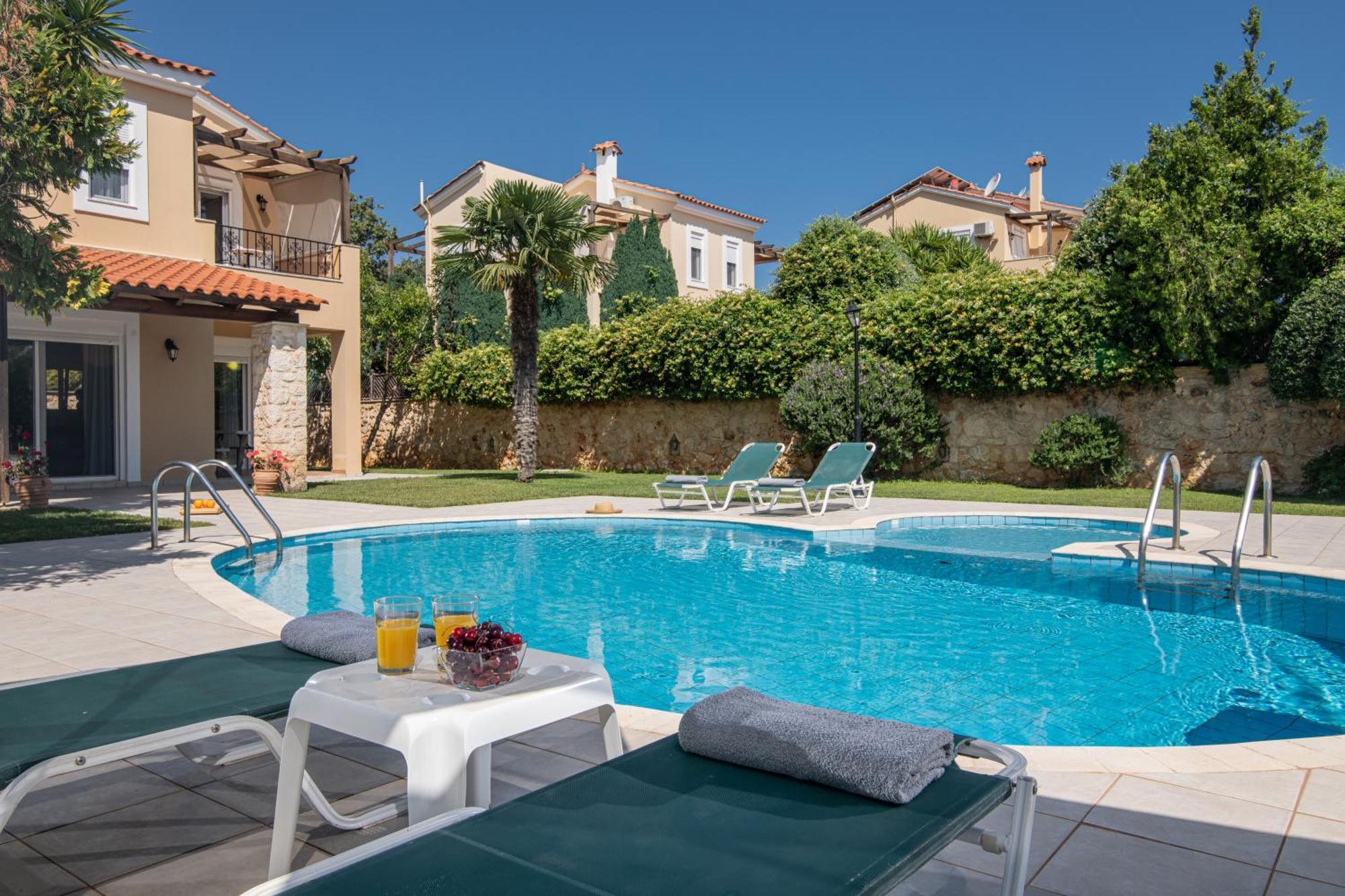 Gerani Villas Rethymno  Bagian luar foto