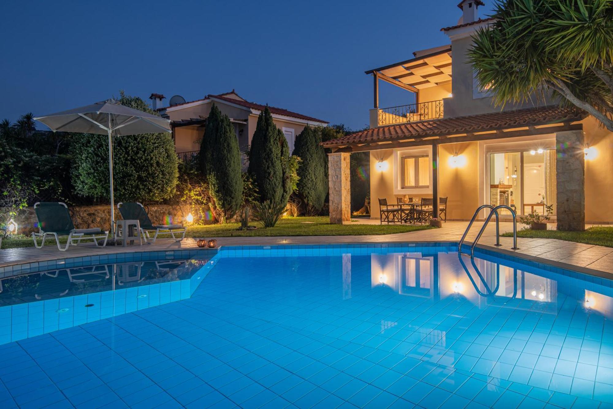 Gerani Villas Rethymno  Bagian luar foto