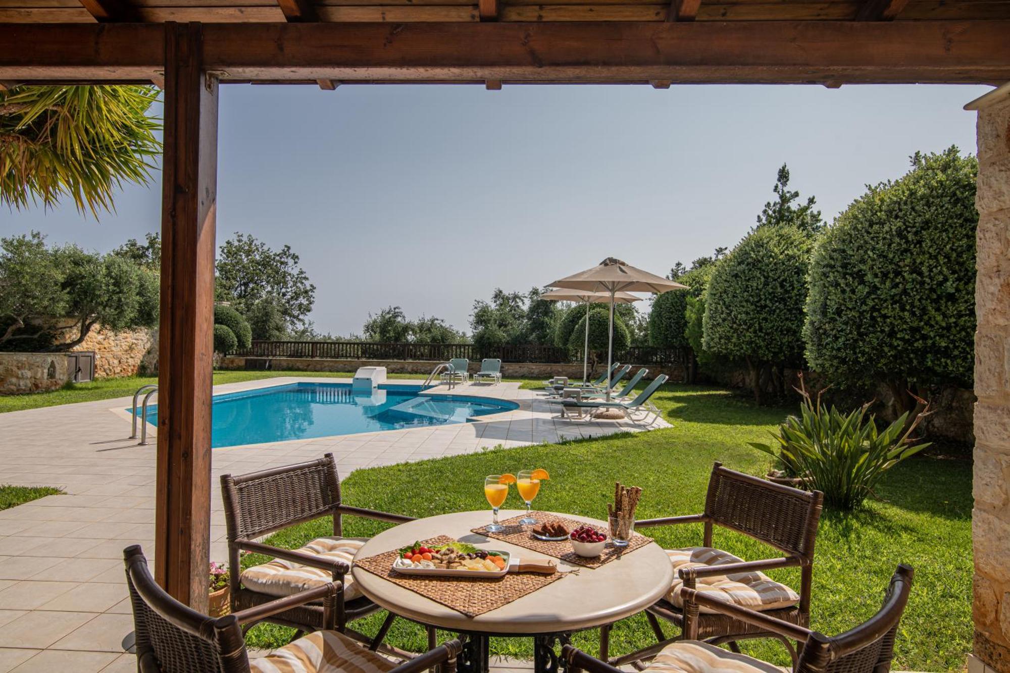 Gerani Villas Rethymno  Bagian luar foto