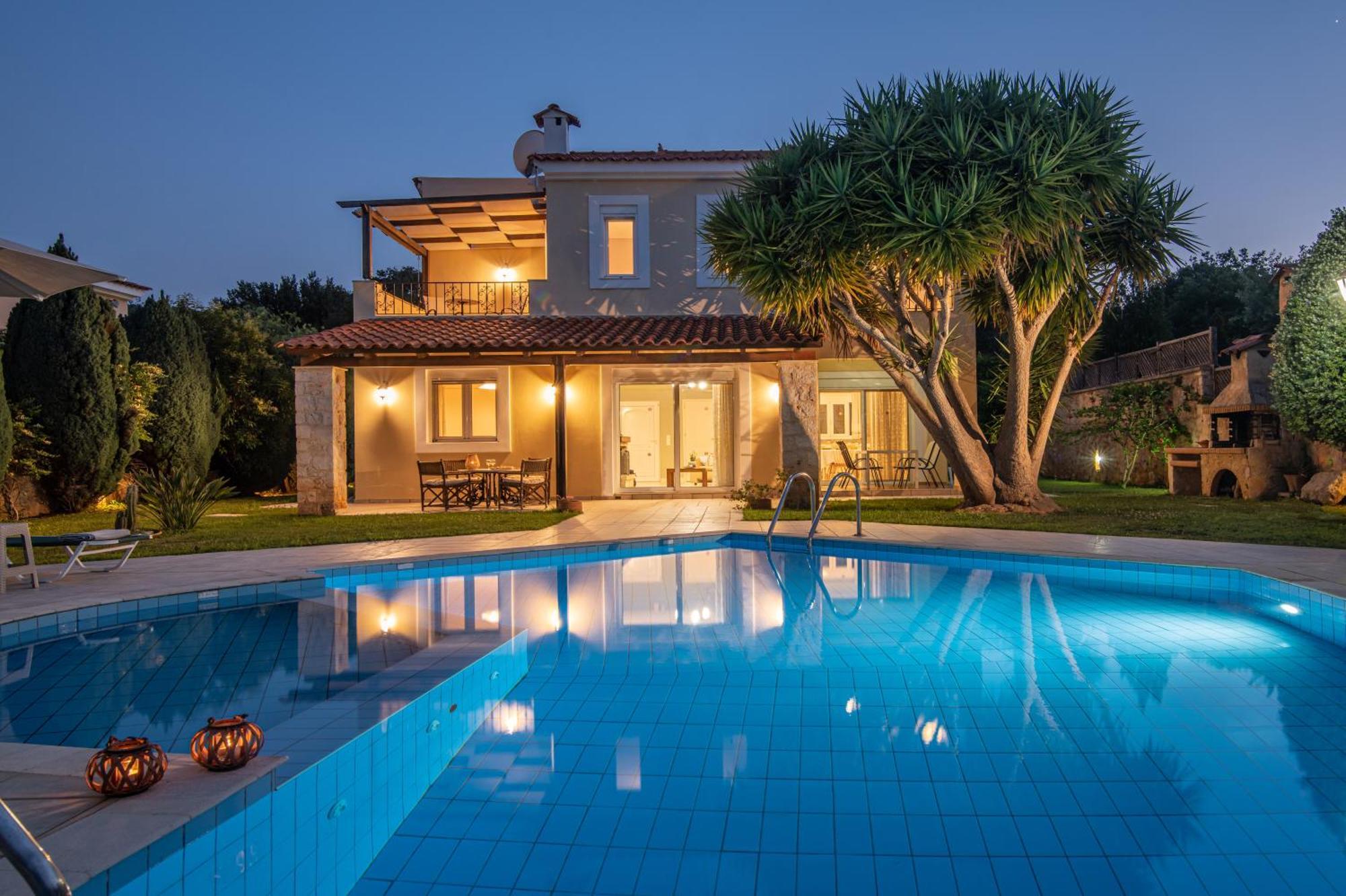Gerani Villas Rethymno  Bagian luar foto