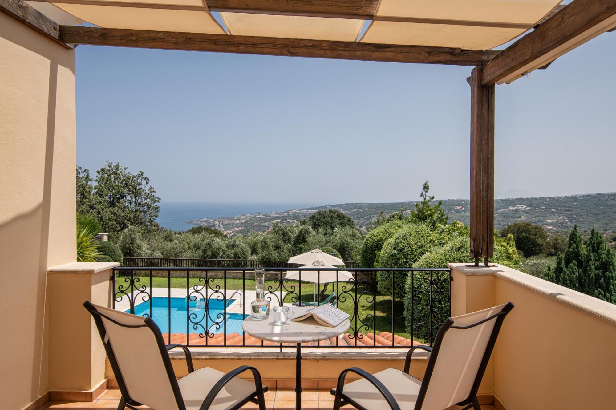 Gerani Villas Rethymno  Bagian luar foto