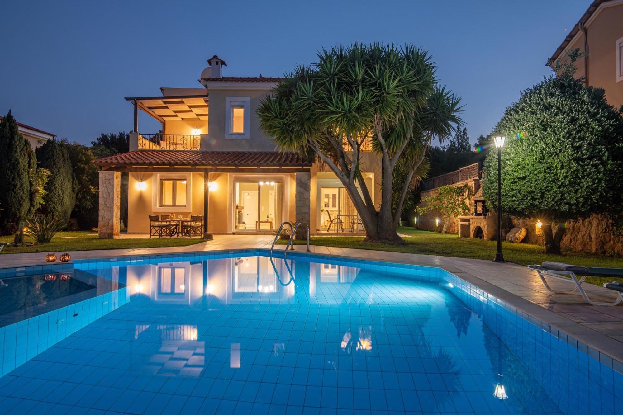 Gerani Villas Rethymno  Bagian luar foto