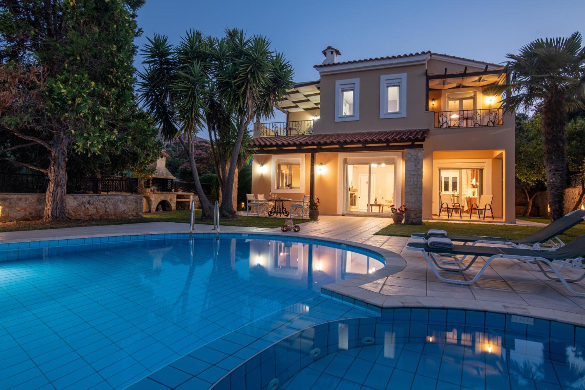 Gerani Villas Rethymno  Bagian luar foto